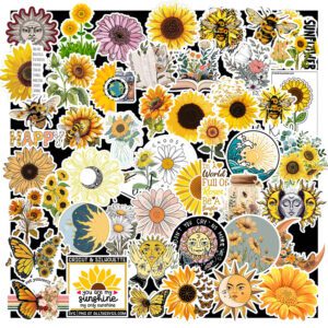 Bộ Sticker Hoa Hướng Dương – 100 Hình Dán Tươi Sáng Tràn Năng Lượng