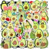 Bộ 50 Sticker Bơ Avocado Dễ Thương – Cưng Quá Trời, Dán Đâu Cũng Hợp poster1 8