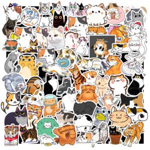 Bộ 100 Sticker Mèo Mới – Đáng Yêu Hết Nấc, Mlem Mlem Mỗi Ngày!