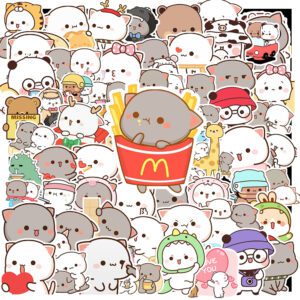 Bộ Sticker Mèo Mochi Dễ Thương – Mềm Mịn Như Tên Gọi, Dán Là Nghiện poster2 42