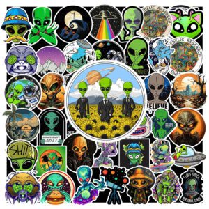 Bộ Sticker Alien – 50 Hình Dán Người Ngoài Hành Tinh Cực Độc Lạ poster2 49