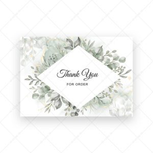 Name Card Thank You For Order – Tạo Ấn Tượng Ngay Sau Mỗi Đơn Hàng