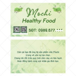 500 Name Card Cảm Ơn – Thiết Kế Xanh Mát, Gửi Gắm Lời Tri Ân Khách Hàng