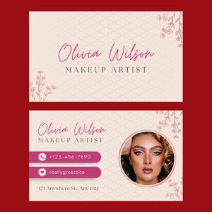 500 Name Card Makeup Artist – Thiết Kế Tinh Tế Tôn Vinh Phong Cách Cá Nhân