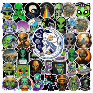 Bộ Sticker Alien – 50 Hình Dán Người Ngoài Hành Tinh Cực Độc Lạ poster3 45