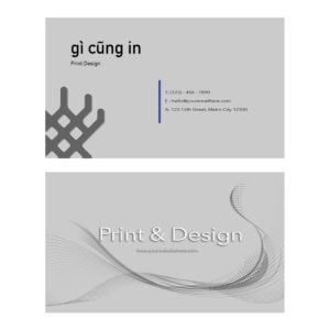 500 Name Card Dịch Vụ Du Lịch – Thiết Kế Chuyên Nghiệp Cho Xe Hợp Đồng 6–17 Chỗ