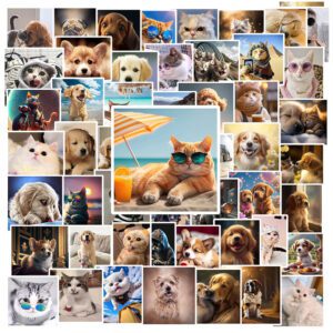 Bộ Sticker Chó Mèo – 100 Hình Dán Thú Cưng Siêu Cute, Siêu Gây Nghiện! poster4 46