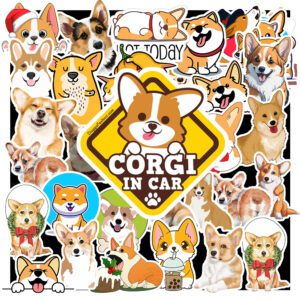 Bộ Sticker Corgi – 50 Hình Dán Chó Lùn Siêu Cưng Gây Nghiện Từ Cái Nhìn Đầu Tiên