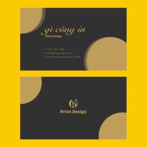 500 Name Card Công Ty – Mẫu Danh Thiếp Hiện Đại, Sang Trọng Và Tối Giản
