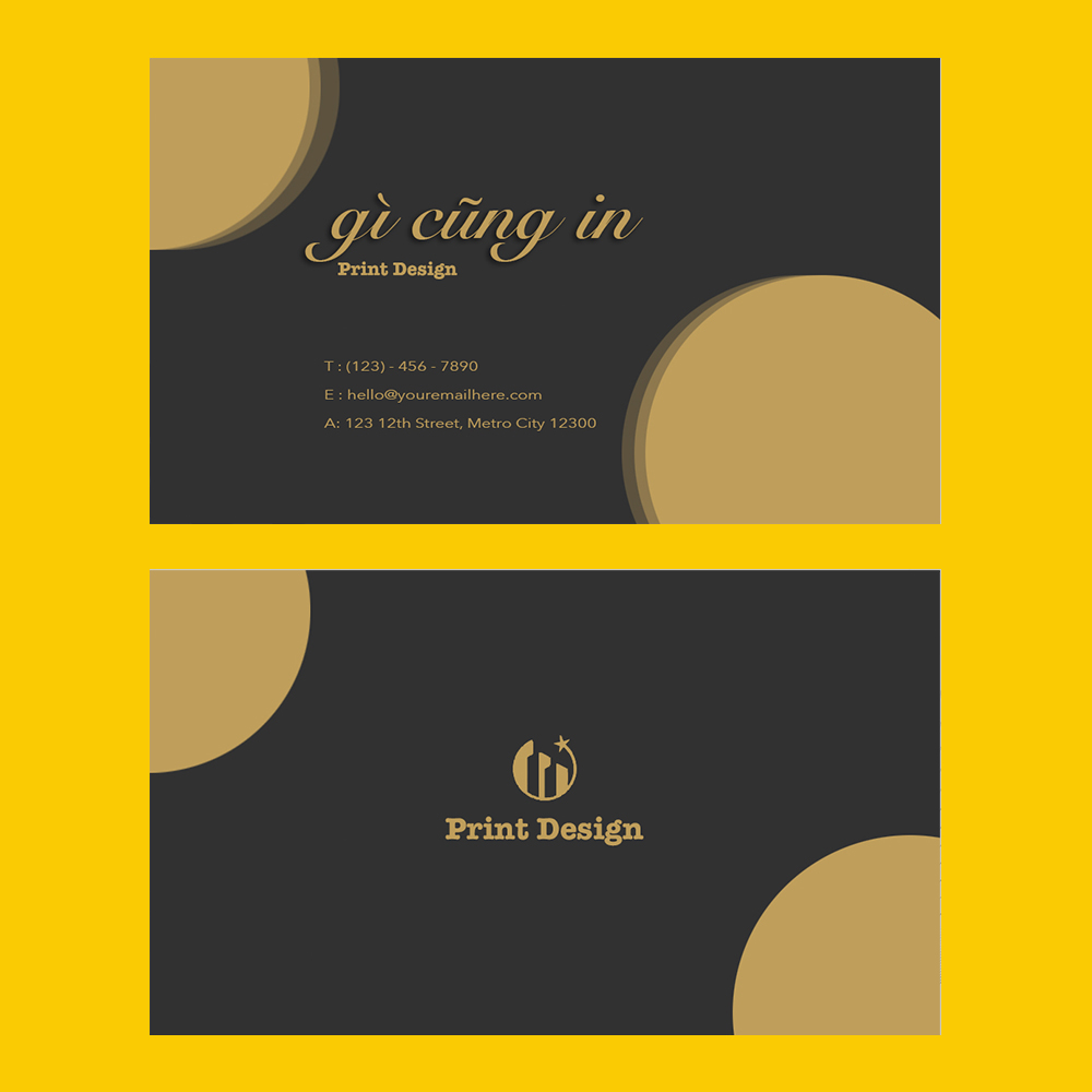 danh thiếp name card poster5 91