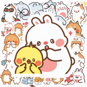 Bộ 50 Sticker Tonton Friends – Dễ Thương Muốn Xỉu, Dán Là Yêu Ngay! poster6 1