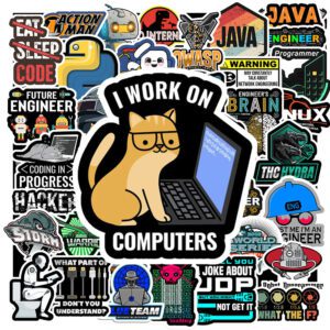 Bộ 50 Sticker Developer – Code Có Gu, Gõ Phím Cũng Phải Có Phong Cách! poster6 4