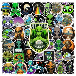 Bộ Sticker Alien – 50 Hình Dán Người Ngoài Hành Tinh Cực Độc Lạ poster6 48