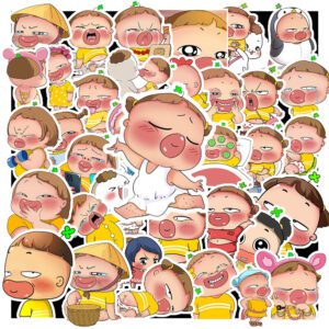 Bộ Sticker Quỳnh Aka – 50 Biểu Cảm "Mặn Như Muối Biển", Dán Ở Đâu Cũng Hài poster6 52