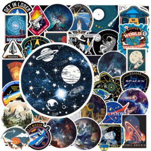 Bộ 50 Sticker Vintage Galaxy – Hành Trình Không Gian Với Phong Cách Retro Độc Lạ poster6 73