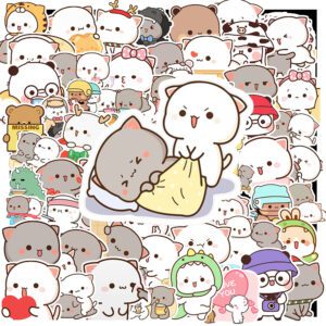 Bộ Sticker Mèo Mochi Dễ Thương – Mềm Mịn Như Tên Gọi, Dán Là Nghiện poster7 37