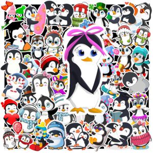 Sticker Chim Cánh Cụt 50 Hình – Dễ Thương Đỉnh Cao, Dán Là Yêu Ngay poster8 31