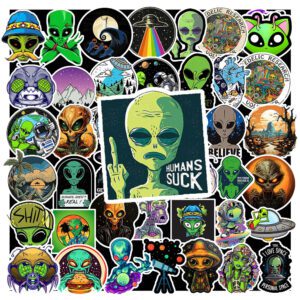 Bộ Sticker Alien – 50 Hình Dán Người Ngoài Hành Tinh Cực Độc Lạ poster8 46