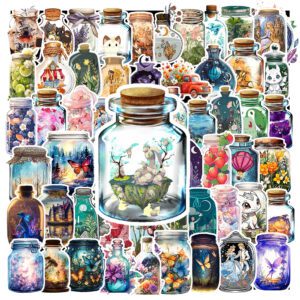 Bộ Sticker Chai Lọ – 100 Hình Dán Lung Linh, Huyền Ảo Như Cổ Tích poster8 63