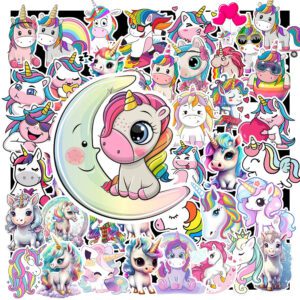 Bộ 50 Sticker Unicorn – Dễ Thương Vô Cực, Lung Linh Vô Đối poster8 75