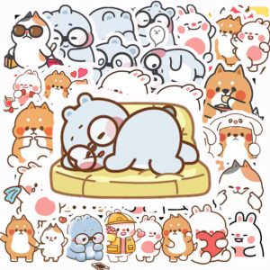 Bộ 50 Sticker Tonton Friends – Dễ Thương Muốn Xỉu, Dán Là Yêu Ngay! poster8 89