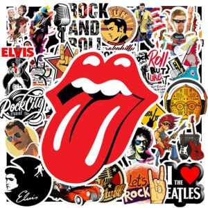 Bộ 50 Sticker Rock & Roll – Cá Tính Mạnh, Dán Là Cháy poster9 10
