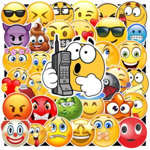 Bộ Sticker Emoji Biểu Cảm Hài Hước – Dán Là Cười, Nhìn Là Ghiền poster9 33