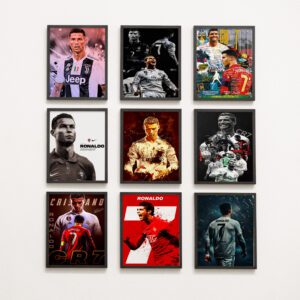 Bộ 100 Poster Ronaldo – Huyền Thoại Số 7 Được Tái Hiện Trên Từng Tấm Hình