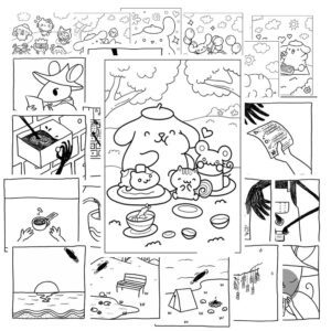ticker Hinh Ve Trang Den – Ca Tinh Nghe Thuat Day An Y 3
