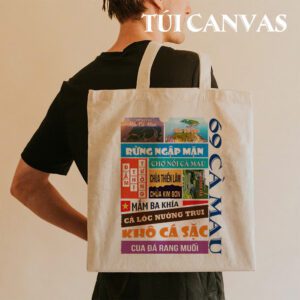 Túi Vải Canvas Cà Mau – Hương Vị Miền Đất Mũi Trên Từng Chiếc Túi