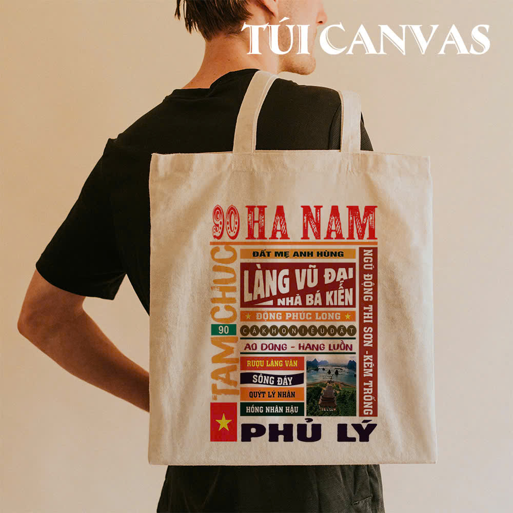 túi vải canvas Hà Nam (2) tui vai canvas Ha Nam 2