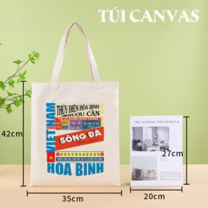 tui vai canvas Hoa Binh 1