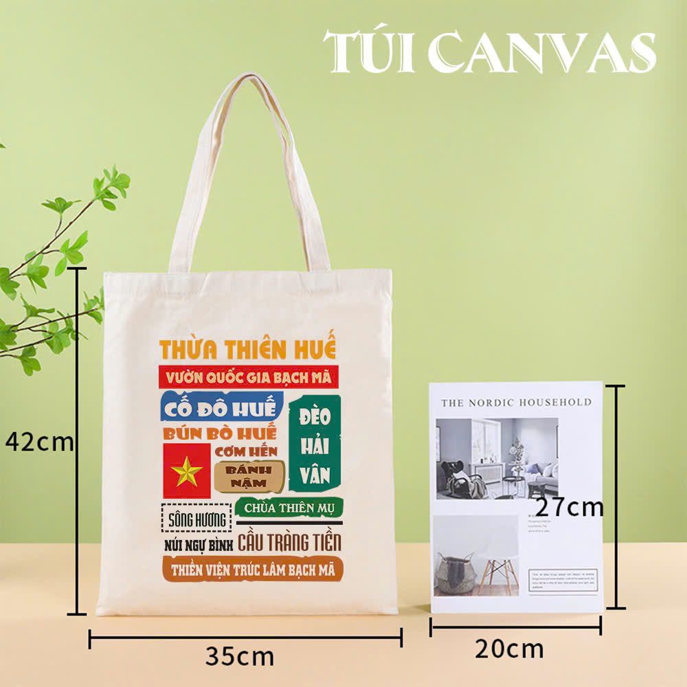 túi vải canvas Huế (1) tui vai canvas Hue 1