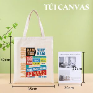 Túi Vải Canvas Lạng Sơn – Ẩm Thực Đậm Đà, Danh Thắng Miền Biên Viễn Trong Một Chiếc Túi tui vai canvas Lang Son 1