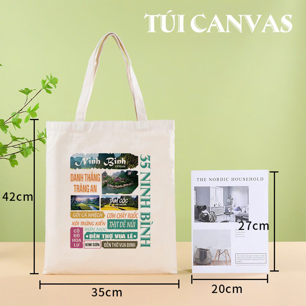 túi vải canvas Ninh Bình (1) tui vai canvas Ninh Binh 1