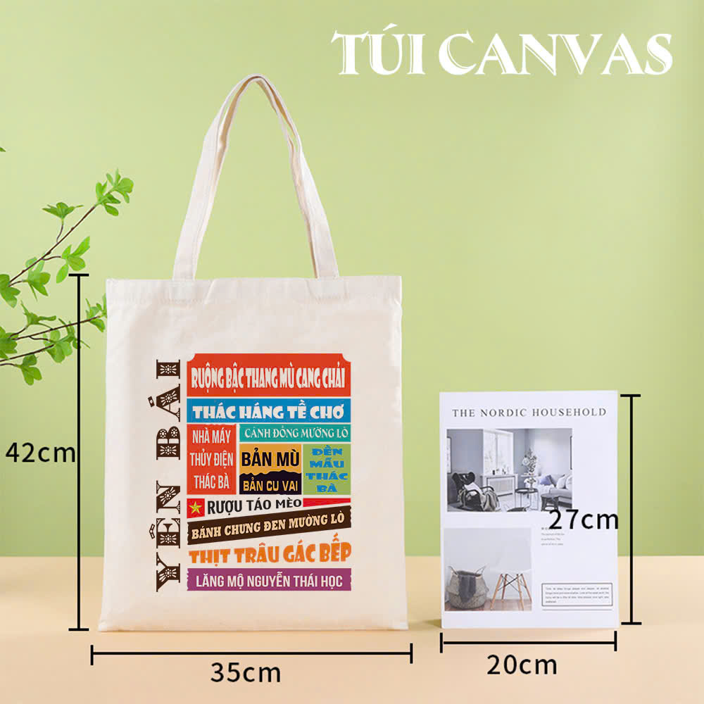 túi vải canvas Yên Bái (1) tui vai canvas Yen Bai 1