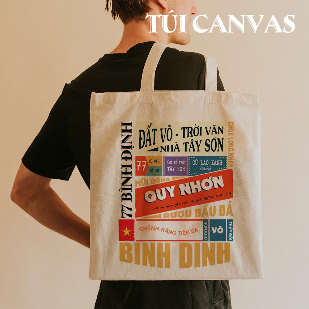 túi vải canvas bình định (2) tui vai canvas binh dinh 2