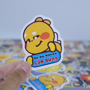 Set 12 Sticker Gà Vàng Cực Chất – Hài Hước, Cá Tính, Dán Đâu Cũng Gây Chú Ý z6643856238966 a7bafef22eeedf428c7f8cf80d7b3887
