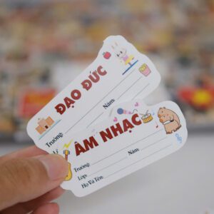 Combo 15 Nhãn Tên Môn Học Lớp 3 – Thiết Kế Dễ Thương – Dễ Dán – Ghi Chép Thuận Tiện z6648242494708 56f1a820a745c994757de757aba3189c