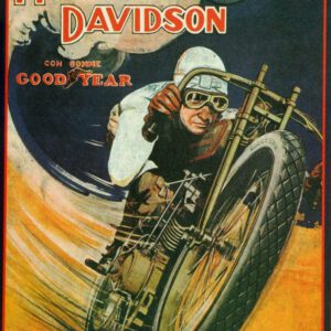 Bộ 100 Poster Vintage Motorbike – Tôn Vinh Tinh Thần Tự Do & Đam Mê Đường Trường 10