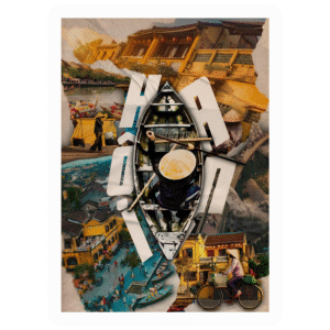 Bộ 25 Sticker Phong Cách Việt Nam – Retro, Đời Thường, Đậm Bản Sắc 7