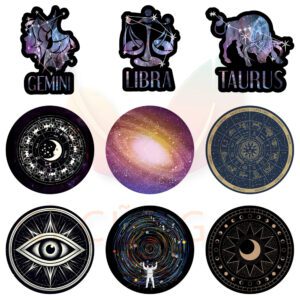 Bộ 50 Sticker Milk Way Universe – Vũ Trụ Huyền Bí, Sang Trọng, Decor Sổ & Không Gian Học Tập ContactSheet 002 4