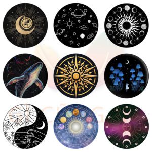 Bộ 50 Sticker Milk Way Universe – Vũ Trụ Huyền Bí, Sang Trọng, Decor Sổ & Không Gian Học Tập ContactSheet 004 4