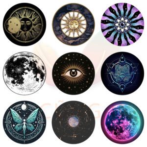 Bộ 50 Sticker Milk Way Universe – Vũ Trụ Huyền Bí, Sang Trọng, Decor Sổ & Không Gian Học Tập ContactSheet 005 3