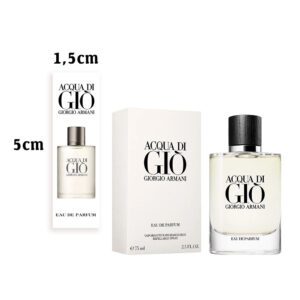 80 Tem Nước Hoa ACQUA DI GIÒ – Dành Cho Chai Chiết Mini 1.5x5cm