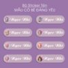 150 Sticker Tên Học Sinh Mẫu Cô Bé Đáng Yêu – Dành Riêng Cho Bé Gái Thích Phong Cách Công Chúa POSSTER3