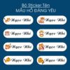 150 Sticker Tên Học Sinh Mẫu Hổ Đáng Yêu (3,3x1cm) – Cá Tính Nổi Bật, Bé Càng Thêm Tự Tin POSTER1 16