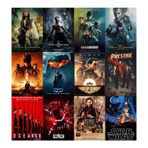 Bộ 50 Poster Phim – Gói Gọn Tinh Hoa Điện Ảnh Trong Từng Tấm Ảnh