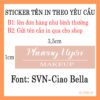 150 Sticker Tên Makeup Nền Cam Đào (3.5x1cm) – Nhẹ Nhàng, Tinh Tế Cho Makeup Cá Nhân Phong Cách Nữ Tính POSTER1 5