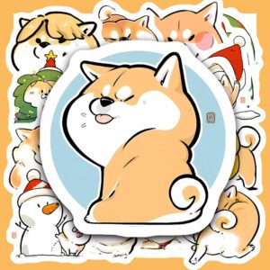 Bộ Sticker Shiba Đáng Yêu – Dành Riêng Cho Tín Đồ Cún Shiba posster5 3